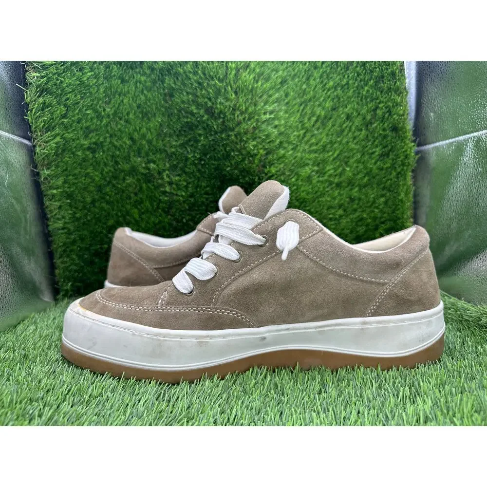 Cross Colour Athletic Sneaker Shoes Mens 13 Brown Suede Skateboarding Streetwear